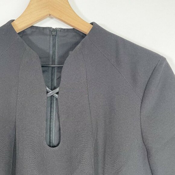 Nic + Zoe Black Leading Lady A-Line Key Hole Dress - Picture 3 of 12